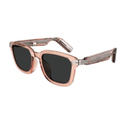 THE WAY New Transparent Smart Glasses, Black Technology Call And Music Bluetooth Glasses, Voice Control, Uv Protection Sunglasses - Transparent