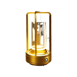 MYACUC Rechargeable Outdoor Table Lamp, Portable Bedside Light for Patio, Camping, Coffee Table, And Indoor Use