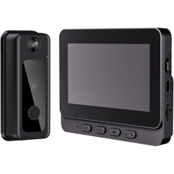 THE WAY Smart Video Doorbell, M13 Home Wireless Intercom \w Screen, Smart HD Video Surveillance, Wifi Video Doorbell \w HD Display/night Vision/170°