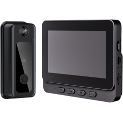 THE WAY Smart Video Doorbell, M13 Home Wireless Intercom \w Screen, Smart HD Video Surveillance, Wifi Video Doorbell \w HD Display/night Vision/170°