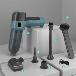 THE WAY Wireless Charging Vacuum Cleaner Portable Handheld Household Car Use Strong Suction High Power Vacuum Cleaner Small Mini Cordless Vacuum