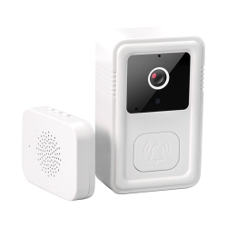 THE WAY Low Power Consumption Tuya Video Doorbell, Wifi Wireless High-Definition Smart Home Intercom Bell, Infrared Night Vision Doorbell \w Home