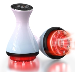 MYACUC Smart Cupping Therapy, Electric Cupping Therapy Massager \w Light, Multi-Function Electric Vacuum Massager Machine for Pain Relief, With 15