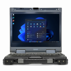 GETAC Refurbished Good- B300G7 Rugged Laptop, Intel Core I5-8350U, 13.3” Xga, Touch, 16GB, 256GB SSD, Windows 11 Pro