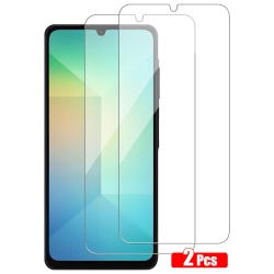 XCRS Tempered Glass for Samsung Galaxy A06 Screen HD Film 9H Anti-Scratch-Case Friendly, Bubble Free, Haptic Touch Accurate Screen Protector [2-Pack]