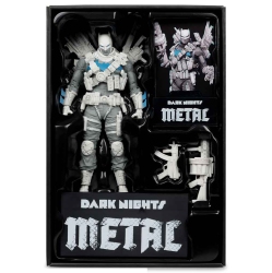 DC Multiverse Dark Nights Metal 7 Inch Action Figure Exclusive - The Grim Knight Black & Gold Label In White