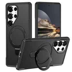 XCRS Vivid Magnetic Phone Cover With Rotatable Invisible Kickstand, Magsafe Case for Samsung Galaxy S25 Ultra