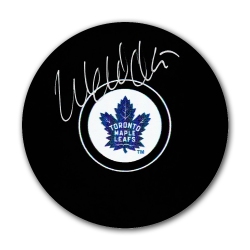 AUTOGRAPH AUTHENTIC Wendel Clark Autographed Hockey Puck - Toronto Maple Leafs