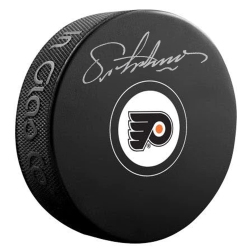 AUTOGRAPH AUTHENTIC Eric Lindros Signed Puck - Philadelphia Flyers