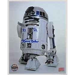 AUTOGRAPH AUTHENTIC Kenny Baker Signed 8X10 R2-D2 Star Wars Photograph