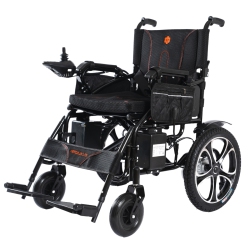 BANGERAN Refurbished (Good) - Electric Motorized Wheelchair, 280 Lb Weight Capacity, Multi-Terrain Safe Aviation Travel, Lithium Battery - Frame