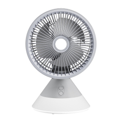 MYACUC Portable Small Table Fan, USB-C Rechargeable Air Circulation Fan With 3 Speeds, Ideal for Bedroom And Office Use