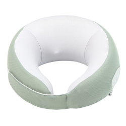 THE WAY New Cervical Massager, Home Car Electric Charging Heating Neck Care U-Shaped Massage Pillow - Light In Green