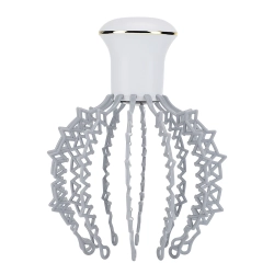 MYACUC 12-Claw Electric Head Massager Vibration Massage Head Massage Device for Relieve Fatigue Scalp Relaxation Wireless Portable