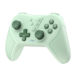 THE WAY Switch Gamepad Wireless Pro Controller With 6-Axis Gyro, Motion Support, Adjustable Dual Turbo, Enhanced Switch Remote Gamepad In Green