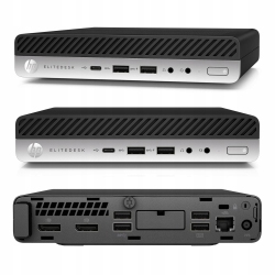 HP Refurbished (Excellent) - Elitedesk 800 G4 Mini, Business Desktop, Intel Core I5-8500T, 16GB Ram, 512GB SSD, Wi-Fi, Windows 11 Pro