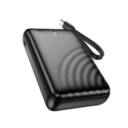 CSMART 10000 Mah External Battery Charger Portable Power Bank & Led With USB-C Cables for Iphone Samsung Ipad Tablets