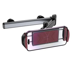 CSMART 360 Rotating Car Headrest Clip Mount Holder Back Seat Bracket Cradle for Iphone Ipad Tablet Smartphone