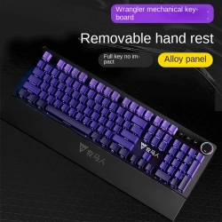 TREND Mechanical Keyboard And Mouse Set Tea Green Axis Cable, Gaming, Desktop Laptop, Office In Red