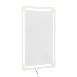 VEVOR 24"x32" Led Bathroom Mirror, Vanity Mirror \w Frontlit And Backlit, Anti-Fog Memory Mirror \w Lights, Stepless 3 Colors Temperature Dimmable