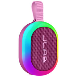 JLab Pop Splashproof Bluetooth Wireless Party Speaker - Mulberry