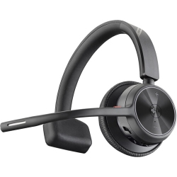 HP POLY - Voyager 4310 On-Ear Noise Cancelling USB-C Headset With Mic (77Y94Aa) - In Black