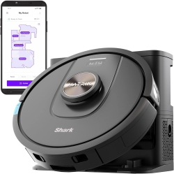 SHARK Refurbished (Excellent) - Robot Vacuum, Ur2360Eeca Ultra Matrix Clean, Self‑Empty Bagless Base, Precision Lidar Mapping, Anti‑Hair‑Wrap