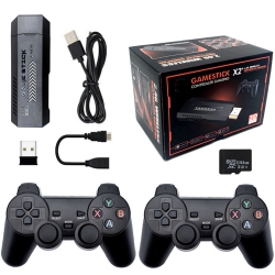 MAYCUC 58000 Game 256G Video Game Console 2.4G Double Wireless Controller Game Stick HD Retro Wireless Control