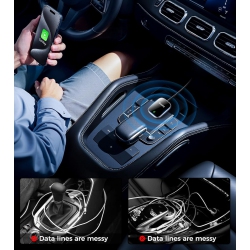 THE WAY 2025 Upgraded Wired Carplay Adapter for Apple Iphone, Android, Convert Wired Carplay Adapter to Wireless Carplay Adapter, Auto Connect, Mini