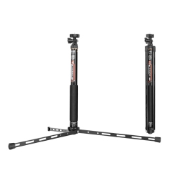 THE WAY Aluminum Alloy Folding Mobile Phone Stand, Led Fill Light Stand, Light Stand, Portable Tripod, Desktop Tripod, Microphone Pole