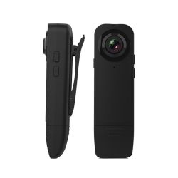 CHSSHA00 Mini Body Clip Wearable Security Camera | 1080P HD + Magnetic Fixation | Intelligent Detection Video And Photo Taking (64GB Memory Card)