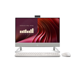DELL Ec24250 23.8" All-In-One PC With Intel® Core I5-1334U Processor, 512GB SSD, 8 GB Ram, Intel® Uhd Graphics, Windows 11 Home - In White
