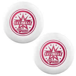 WHAM-O Frisbee Official Ultimate 175G Flying Disc, 10.75 Inch, for Competition And Professional Training - 2 Pack