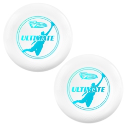 WHAM-O Frisbee Official Ultimate 175G Flying Disc, 10.75 Inch, for Competition And Professional Training - 2 Pack
