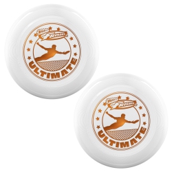 WHAM-O Frisbee Official Ultimate 175G Flying Disc, 10.75 Inch, for Competition And Professional Training - 2 Pack