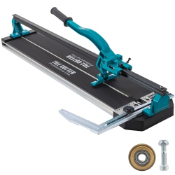 VEVOR 31 Inch Tile Cutter, Manual Tile Cutter Single Rail \w Precise Laser Positioning, Alloy Cutter Wheel \w Ergonomic Handle, Accurate Rulers, For