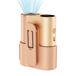 THE WAY Portable Waist Clip Fan Rechargeable Wearable Neck Fan Mini \w Fan/strong Wind Speed Cooling/100 Wind Speed - Outdoor, Indoor, Construction