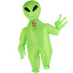 MORPH Giant Inflatable Alien Costume Kids Inflatable Costumes for Kids Blow Up Halloween Costumes for Kids Boys Girls In Multicolor