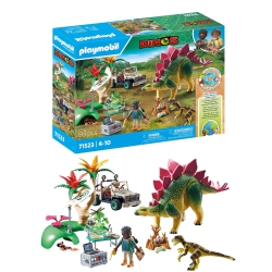 PLAYMOBIL Dinos: Research Camp With Dinos In Multicolor