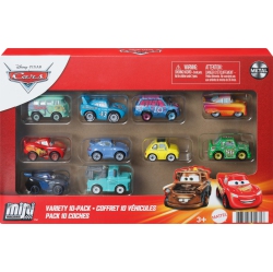 MATTEL Disney Pixar Cars Mini Racers 10 Pack Of Collectible Toy Vehicles for Kids & Collectors Ages 3 Years Old & Up