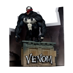 MCFARLANE Marvel Venom 1:6Th Scale Collectible With Scene & Comic (Venom #5) Toys