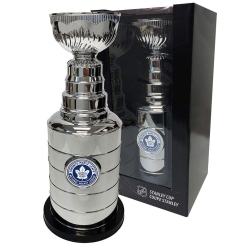 SPORTS DECOR Stanley Cup Coin Bank - Toronto Maple Leafs