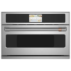 Café Smart 5-in-1 30" 1.7 Cu. Ft. Speed Electric Wall Oven with 120V Advantium (CSB913P2VS1) - Stainless