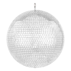VEVOR 16 Inch Mirror Disco Ball, Party Mirror Ball \w Hanging Ring, Large Lightning Disco Ball Party Decorations, Ideal for Dj Club, Stage, Wedding