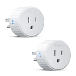 AURORA 2 Pack Smart Plug Wifi Plugs Work With Alexa & Google Assistant, Smart Outlet With Timer & Group Controller