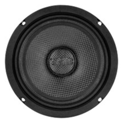 DS18 Pro-Cf6.4Sl 6.5" 250W Rms Shallow Carbon Fiber Water Resistant Mid-Bass Loudspeaker - 4 Ohm