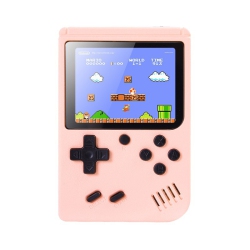 THE WAY 500 In 1 Classic Mini Handheld Game Console Children's Student Nostalgic Toy Macaron Handheld Game Console Mini 2.4-Inch Screen - Single