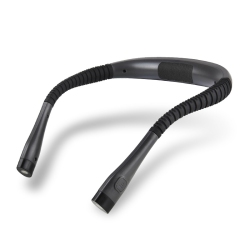 THE WAY Bedroom USB Reading Light Neck Lamp Led Universal Hose Adjustable Eye Protection Neck Lamp Outdoor Night Running Lighting - In Gray