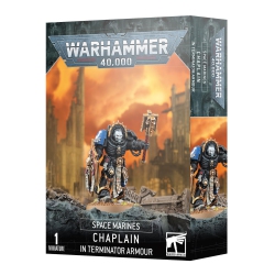 GAMES WORKSHOP Space Marines Chaplain In Terminator Armour