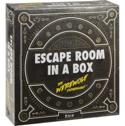 MATTEL GAMES Escape Room In A Box Game The Werewolf Experiment, Mystery With Physical Puzzles, Paper Puzzles & Real Lo